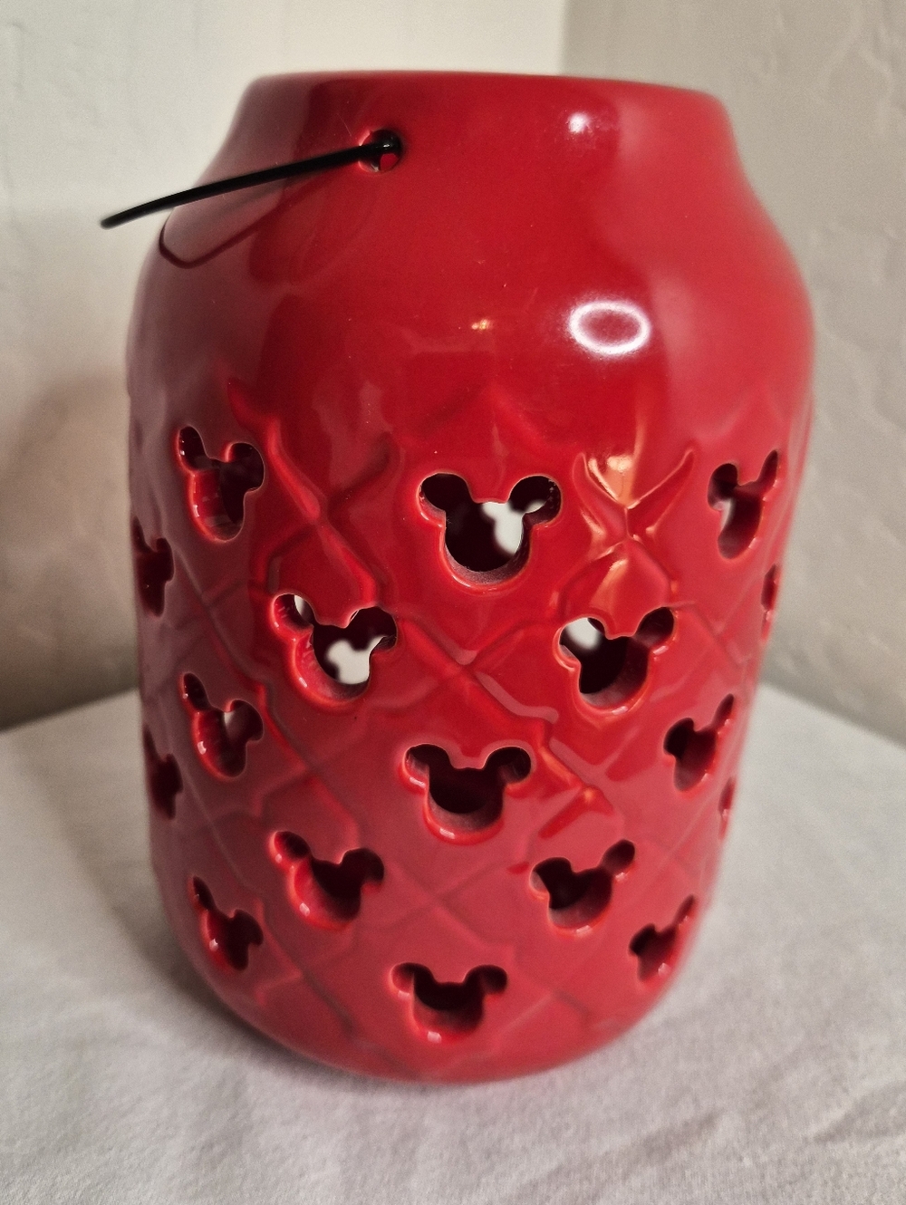 Disney Official Mickey Mouse Ceramic Garden Lantern